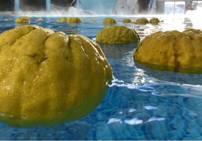 第4弾『箱根小涌園ユネッサン』｜『ゴジラ-1.0』冬至にゴジラ級の「獅子ゆず風呂」登場！～日本の伝統文化で「風邪に、抗え」～