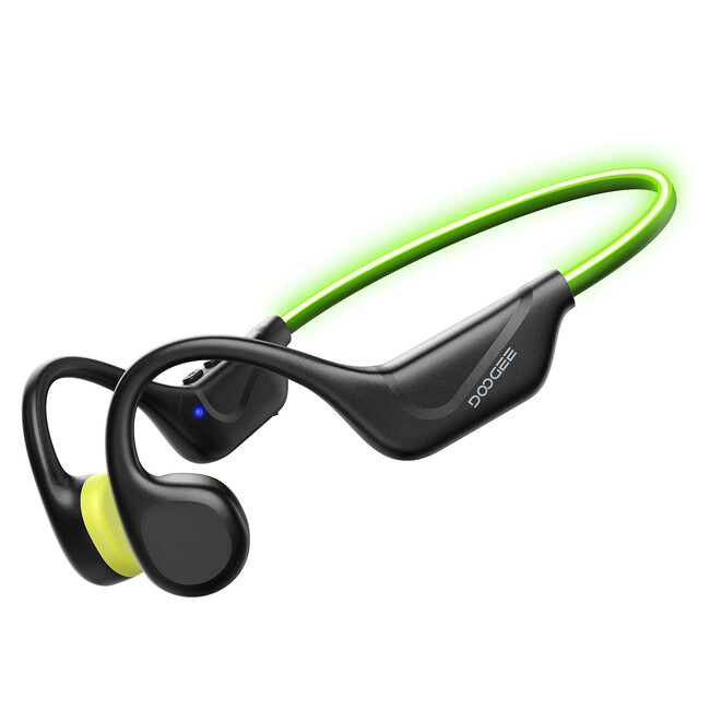 【楽天市場で骨伝導イヤホン 5900円から発売】1万円以下でここまで進化！DOOGEE 防水×LED搭載の骨伝導イヤホン3機種を同時リリース-ランニング・水泳・ジムに最適な新定番