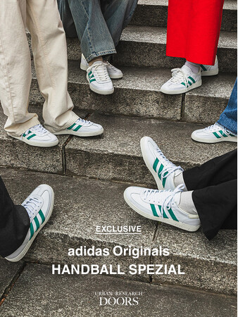 いよいよ発売開始！ URBAN RESEARCH DOORS EXCLUSIVE MODEL adidas Originals 『HANDBALL SPEZIAL』