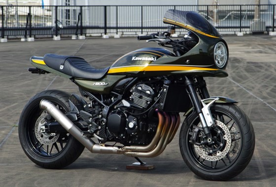 『アメリカンドリーム』×『Naps Sports』「Z900RS用カフェレーサーカウルキット・レーシングマフラー」ナップス限定販売開始!!