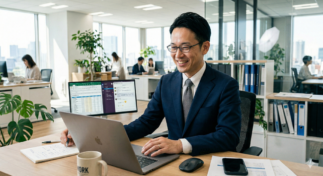 セットアップ当日に