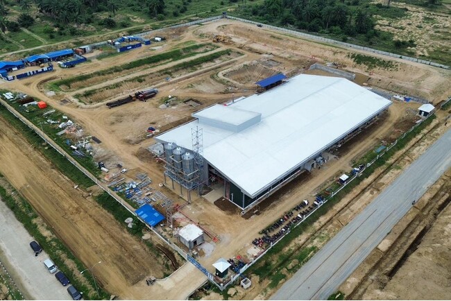 TESSグループ、インドネシアにおけるEFBペレット製造工場の建設状況のお知らせ（2026年３月）