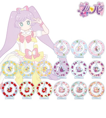 『プリパラ』のトレーディング Botania ゆらゆらアクリルスタンド、トレーディング Botania B8硬質ケースなどの受注を開始！！アニメ・漫画のオリジナルグッズを販売する「AMNIBUS」にて