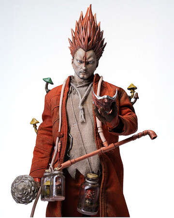 漫画『ドロヘドロ』より、ファミリーのボス「煙」が可動フィギュアで登場。あみあみにて予約受付中。