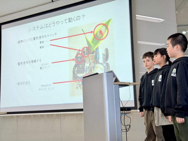 全国選抜小学生プログラミング大会アイティフォー賞受賞者が、当社で受賞作を発表