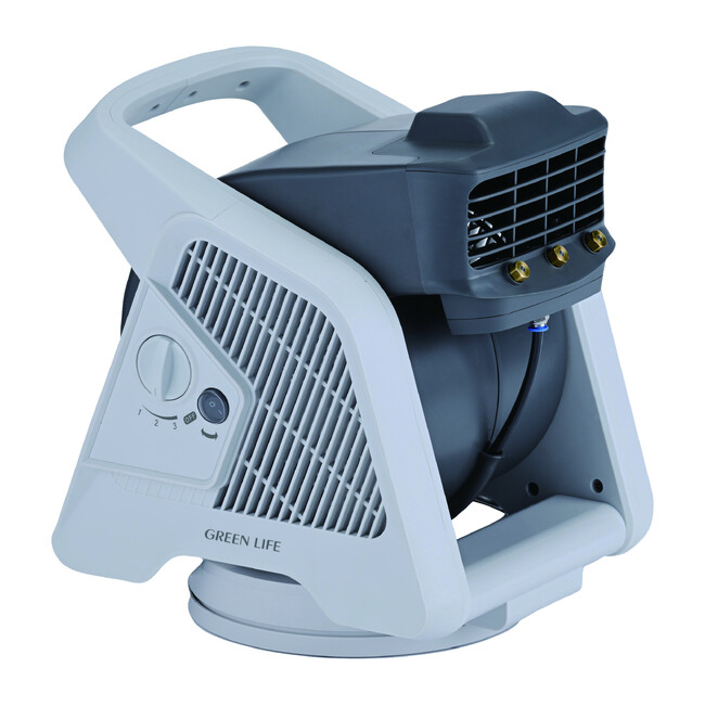 【猛暑対策に、水道からそのまま使える電動ミストファン】4月6日発売！