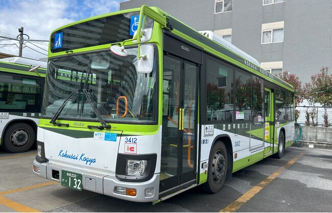 いたばし観光キャラクター「りんりんちゃん」の車内装飾バスを運行開始