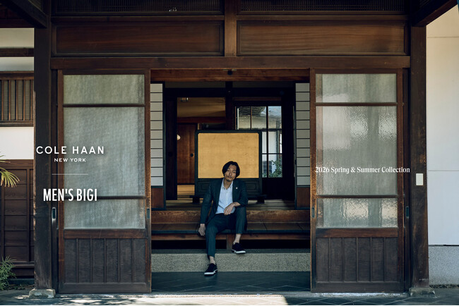 COLE HAAN × MEN’S BIGI│限定スニーカーを含むコラボコレクションを発売