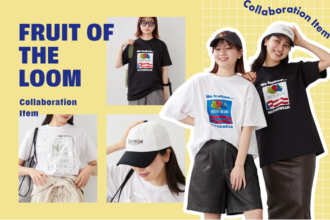 【BIRTHDAY BAR】FRUIT OF THE LOOMとのコラボレーションアイテムが登場！