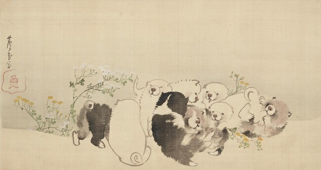 【発売後すぐ増刷】江戸時代に描かれた子犬が大人気、図録兼画集『長沢蘆雪』の3刷決定！