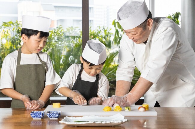 【琵琶湖ホテル】　2026年5月5日（火・祝）「こどもの日」　ホテルの料理長から学ぶキッズ向けワークショップ『手毬寿司作り』を開催