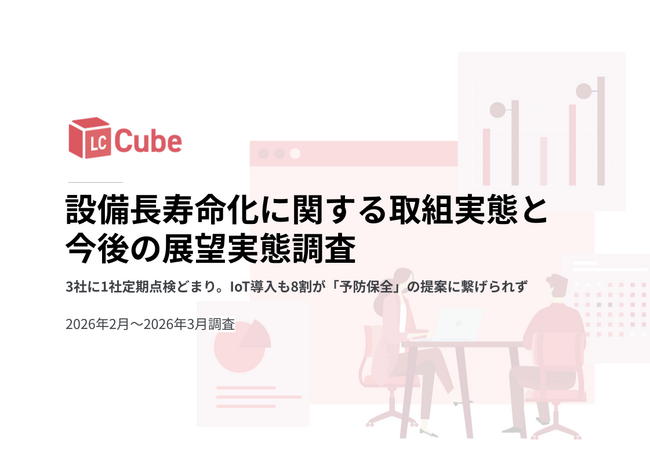 【設備の長寿命化調査】3社に1社定期点検どまり。IoT導入も8割が「予防保全」の提案に繋げられず