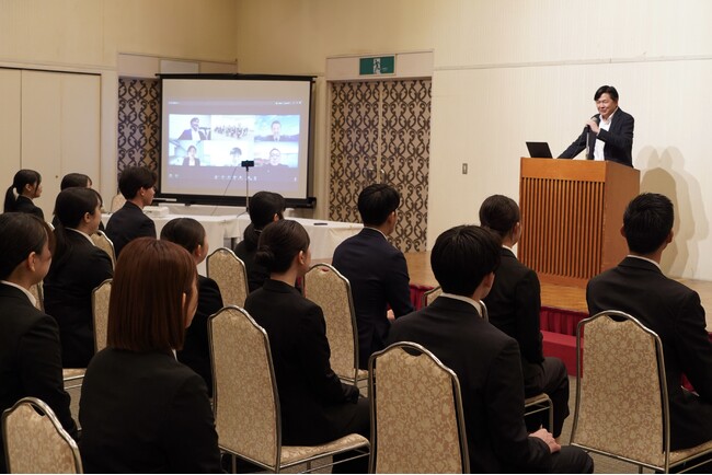 【株式会社温故知新】2026年度の入社式・研修をホテルシーズン日南で開催