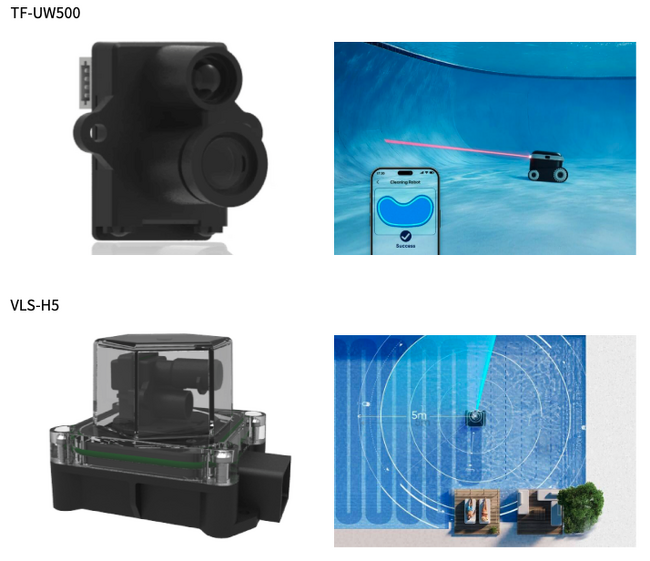 水中ロボット（ROV/AUV）による近距離点検や構造物調査 水中設備のモニタリングなどの用途に対応 Benewake社製 水中LiDAR「TF-UW500」「VLS-H5」輸入・販売開始のお知らせ