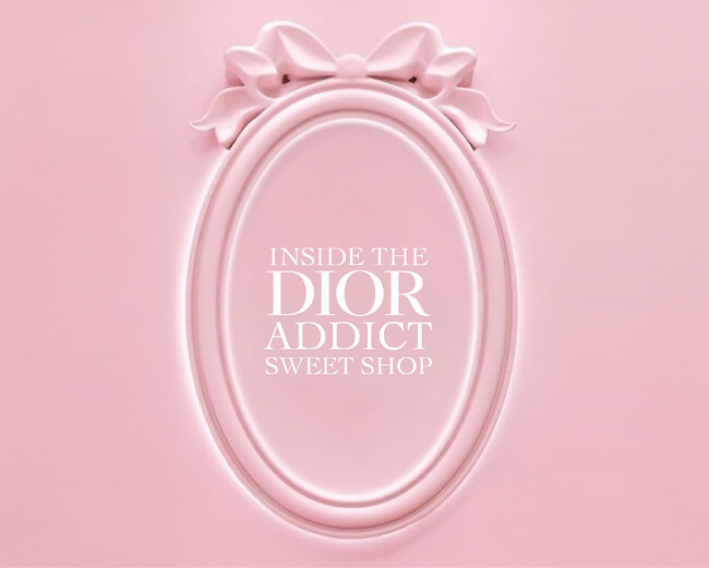 スイートな色と香りに満ちた世界へと誘う期間限定イベント『INSIDE THE DIOR ADDICT SWEET SHOPディオール アディクト キャンディ ショップ』