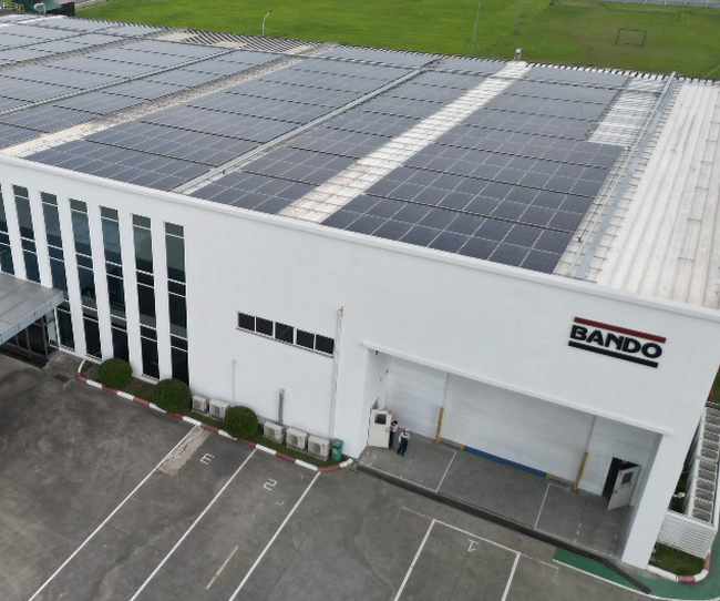 ベトナム子会社に太陽光発電システムを導入