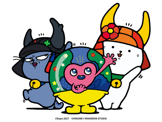 GREEN×EXPO 2027 公式ライセンス商品　大人気キャラクターとのコラボレーションが決定　「ひこにゃん」と「トゥンクトゥンク」のコラボ商品販売のお知らせ