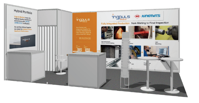 兼松、ドイツIngpuls Medicalと「Medtec Japan」に共同出展―医療機器向けNi-Ti合金ソリューションを紹介
