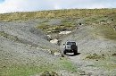 足跡化石産地の風景
