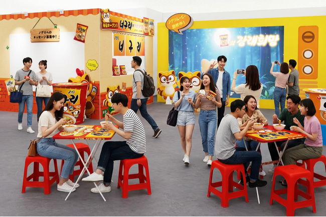 「Korea Expo Tokyo 2026」に『ノグリのラーメン屋さん』がオープン！ノグリ公式TikTokのフォローで2種類の「ノグリラーメン」を無料で食べ比べ！