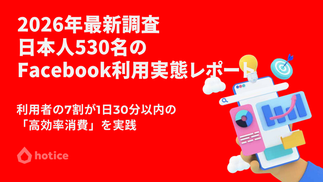 2026年最新調査 : 日本人530名に聞くFacebookの利用実態レポート