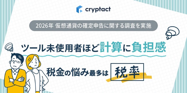 仮想通貨の確定申告、ツールの有無で負担感に約1.6倍の差