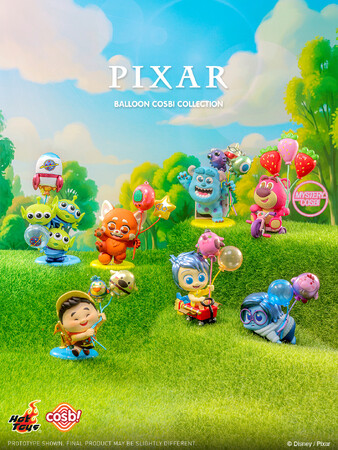 PLAZA限定！ディズニー＆ピクサー作品のキャラクターが風船を持ったデフォルメフィギュアになって登場！