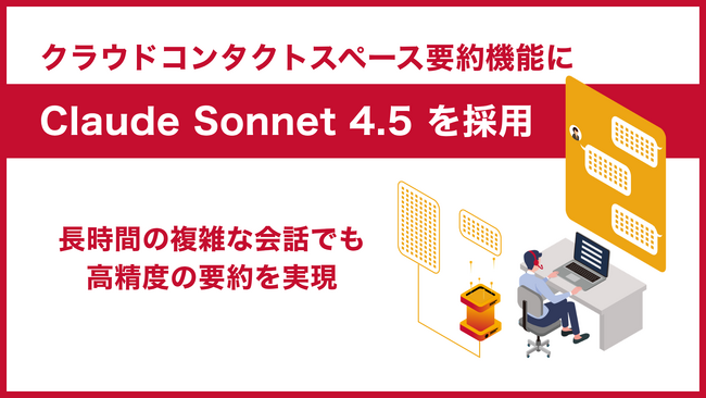 サーバーワークス、クラウドコンタクトワークスペースの要約機能に「Claude Sonnet 4.5」を採用