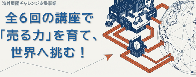 6回の講座で“売る力”を強化し、海外バイヤーとの商談に挑戦！ 「海外展開チャレンジ支援事業」参加企業を募集