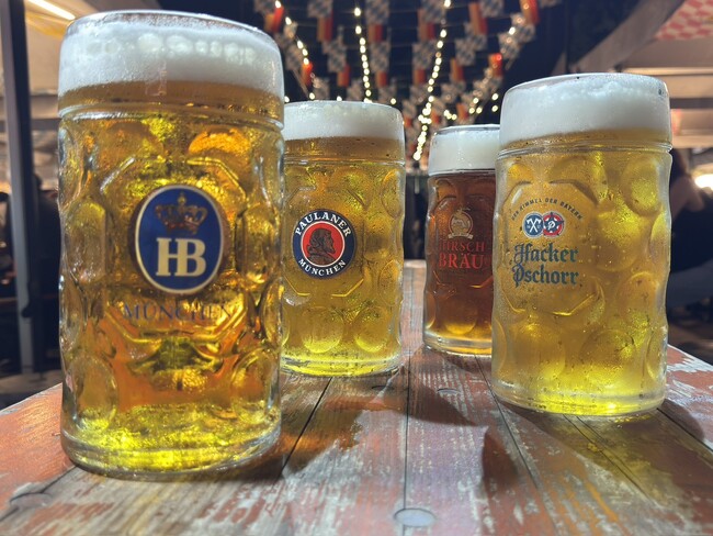 【日本初上陸ビールも！】お台場がミュンヘンの熱狂に包まれる13日間！巨大3Lジョッキ＆70種超えの絶品ドイツビールが勢揃い