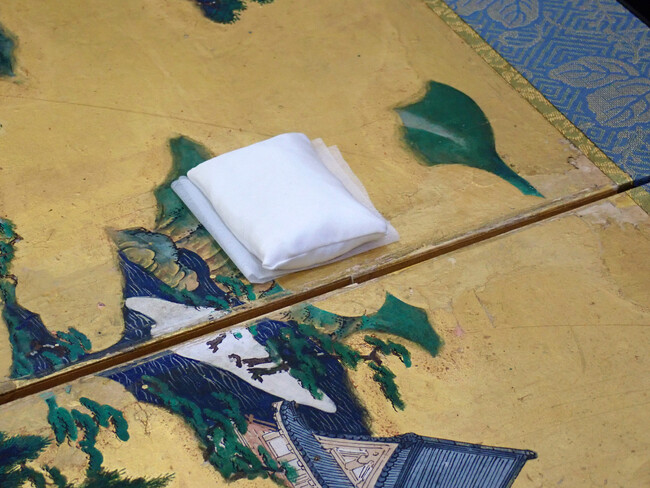 上杉謙信と合戦の歴史が蘇る。 修理された国宝「上杉本 洛中洛外図屏風」を特別展示します。