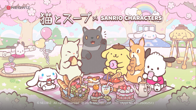 モバイルゲーム『猫とスープ』サンリオキャラクターズとのコラボイベントを開催！