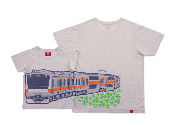 中央線E233系モチーフの半袖Tシャツが登場！