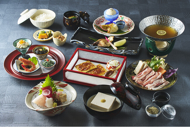 【新登場】沖縄の伝統食材・島豆腐を堪能する会席料理 ～料理長手作りの逸品「豆水豆腐」、豆腐アイスクリーム etc.