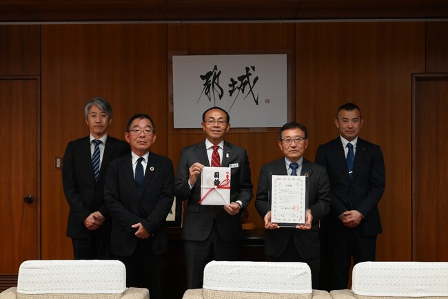 宮崎瓦斯株式会社様から、３年連続で企業版ふるさと納税の寄附をいただきました！
