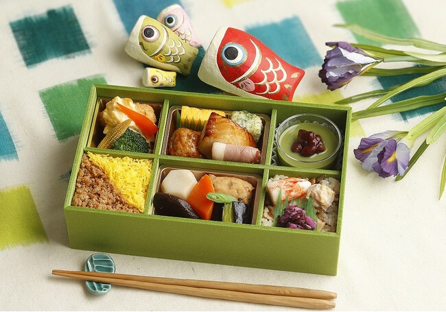 鯉のぼりが目印！なだ万 端午の節句弁当「背くらべ」　5月3日(日・祝) ～ 5月5日(火・祝)　期間限定販売
