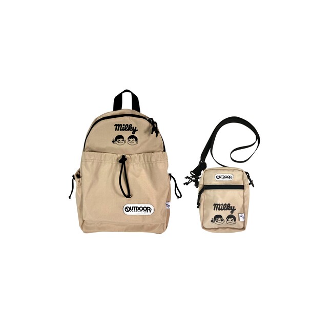 日常のおでかけが楽しくなるアイテムが登場♪ 不二家 milky×OUTDOOR PRODUCTS限定アイテム発売