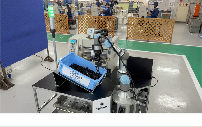 自動車部品を扱う那須梱包が、バラ積みピッキングロボット「Thinker Model A」を導入　梱包作業が自動化。人手不足対策、障がい者雇用も促進。