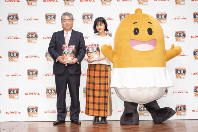 原菜乃華さん登壇！“王道炒め“調理に初挑戦！「プリマハム“香薫(R)あらびきポーク”新TVCM発表会」を開催