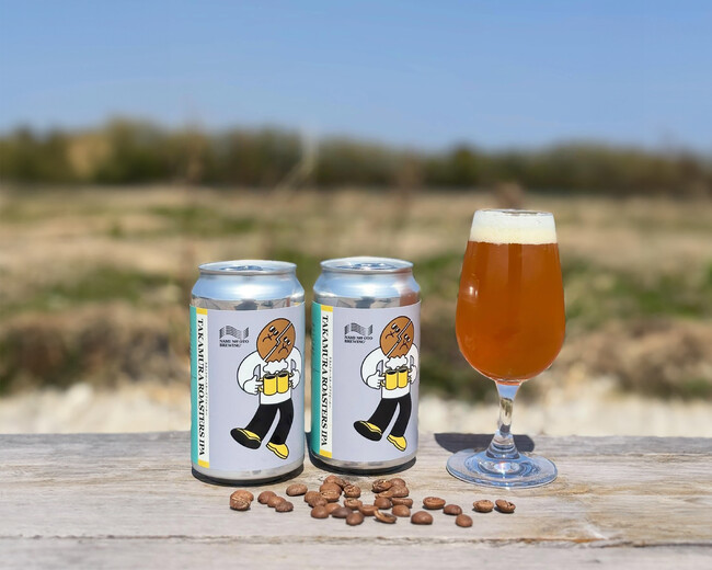【期間限定】タカムラコーヒーロースターズ × NAMI NO OTO BREWING、受賞歴ありの希少豆を贅沢に使用した