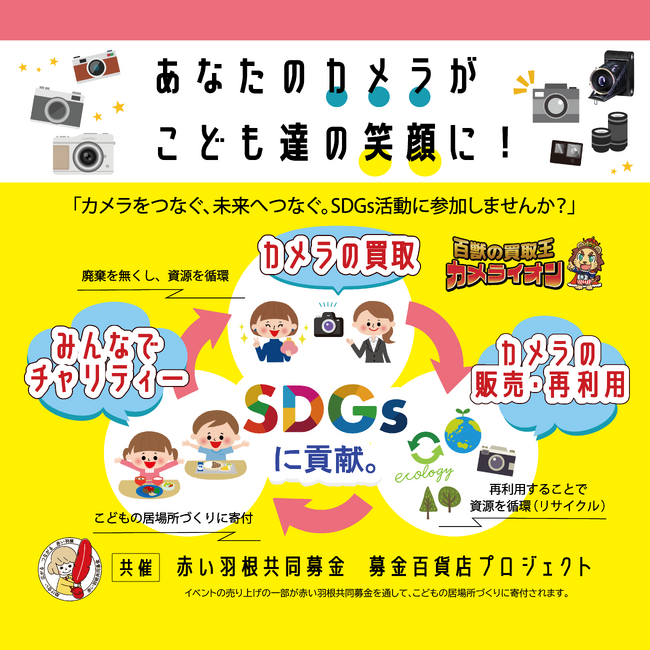 【神戸】あなたのカメラが子ども達の笑顔に。