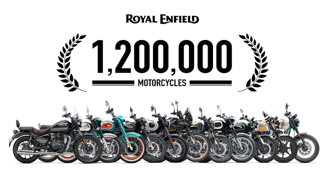 ロイヤルエンフィールド 年間販売台数が過去最高の120万台を突破！力強い拡大路線を突き進む