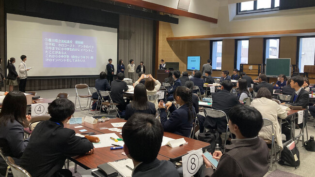 四国4県を中心に、20校の高校生と教員、企業の社員ら総勢75名以上が高松に集結──次世代共創リーダー育成合宿「MIRA-GE next」を四国で開催