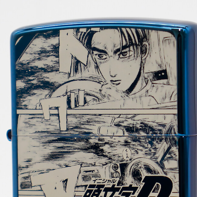 30周年記念モデル『頭文字D』の世界観を楽しむ「特別仕様ZIPPO」ブルーチタン版、楽天市場にて一般販売開始。（150個限定生産）