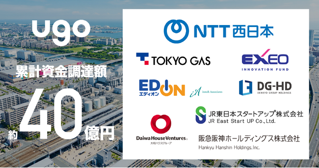 ｕｇｏ、NTT西日本をリードに社会インフラ事業各社から資金調達