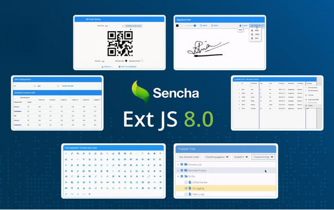 エンバカデロ、『Sencha Ext JS 8.0』提供開始