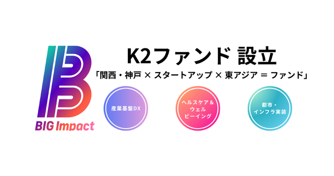 「地域×海外×スタートアップ」で成長資金を動かすBIG Impact、2号ファンドを組成しファーストクロージング完了～神戸・関西から加速～