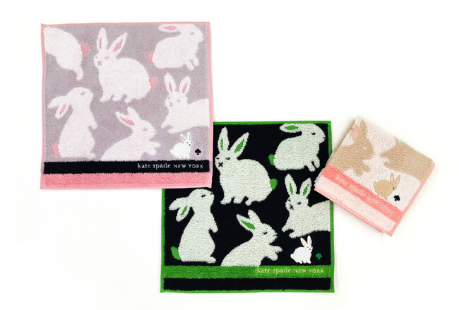 【服飾雑貨メーカー 川辺株式会社】 これからの季節におすすめ！「ケイト・スペード ニューヨーク」より、新作ハンカチシリーズ登場
