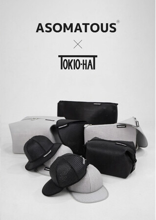 バッグのタフさを、頭上に纏う。Tokio hat × ASOMATOUS EVA生地を用いた異素材コラボハットを発売
