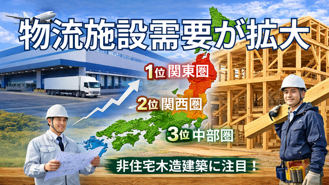 EC市場拡大で物流施設需要が急増倉庫建築需要が高い地域ランキングを分析